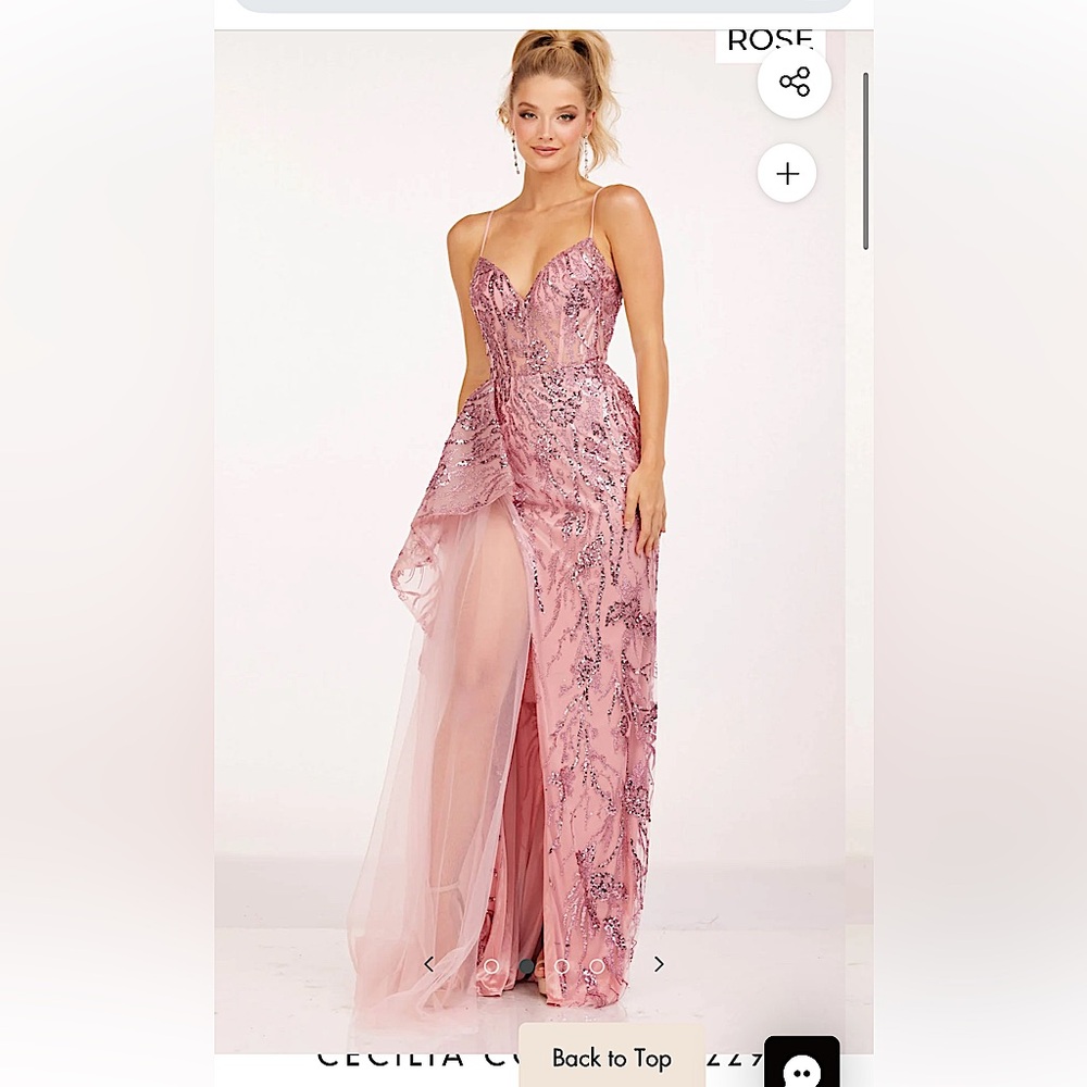 Gorgeous Pink Prom Dress